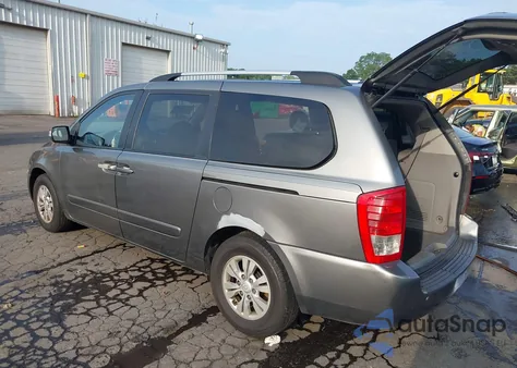 2012 Kia Sedona Lx from USA, damaged, VIN KNDMG4C74C6445114